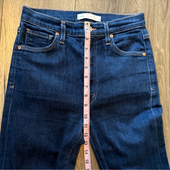 Citizens of Humanity Wilfred Nola Super High Rise Slim Dark wash Jeans Size 27 - Picture 8 of 11